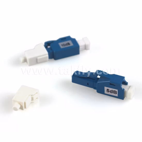 Attenuatore per fibra ottica LC maschio-femmina Sm 5 dB 10 dB
